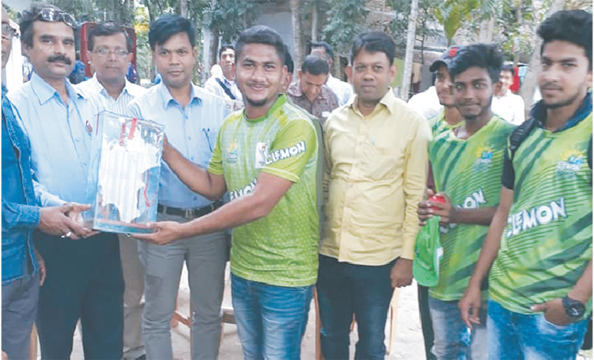 Cricket Match Trophy